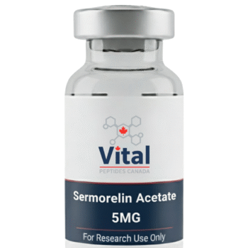 SERMORELIN ACETATE 5MG – GROWTH HORMONE RELEASING PEPTIDE FOR ANTI-AGING & RECOVERY