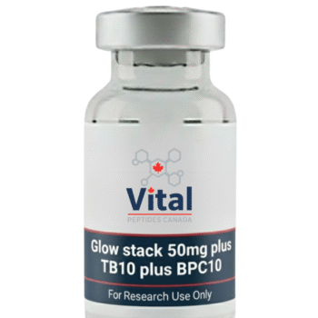 GLOW STACK – 50MG + TB-500 + BPC-157 10MG – REGENERATIVE & RECOVERY PEPTIDE COMBO
